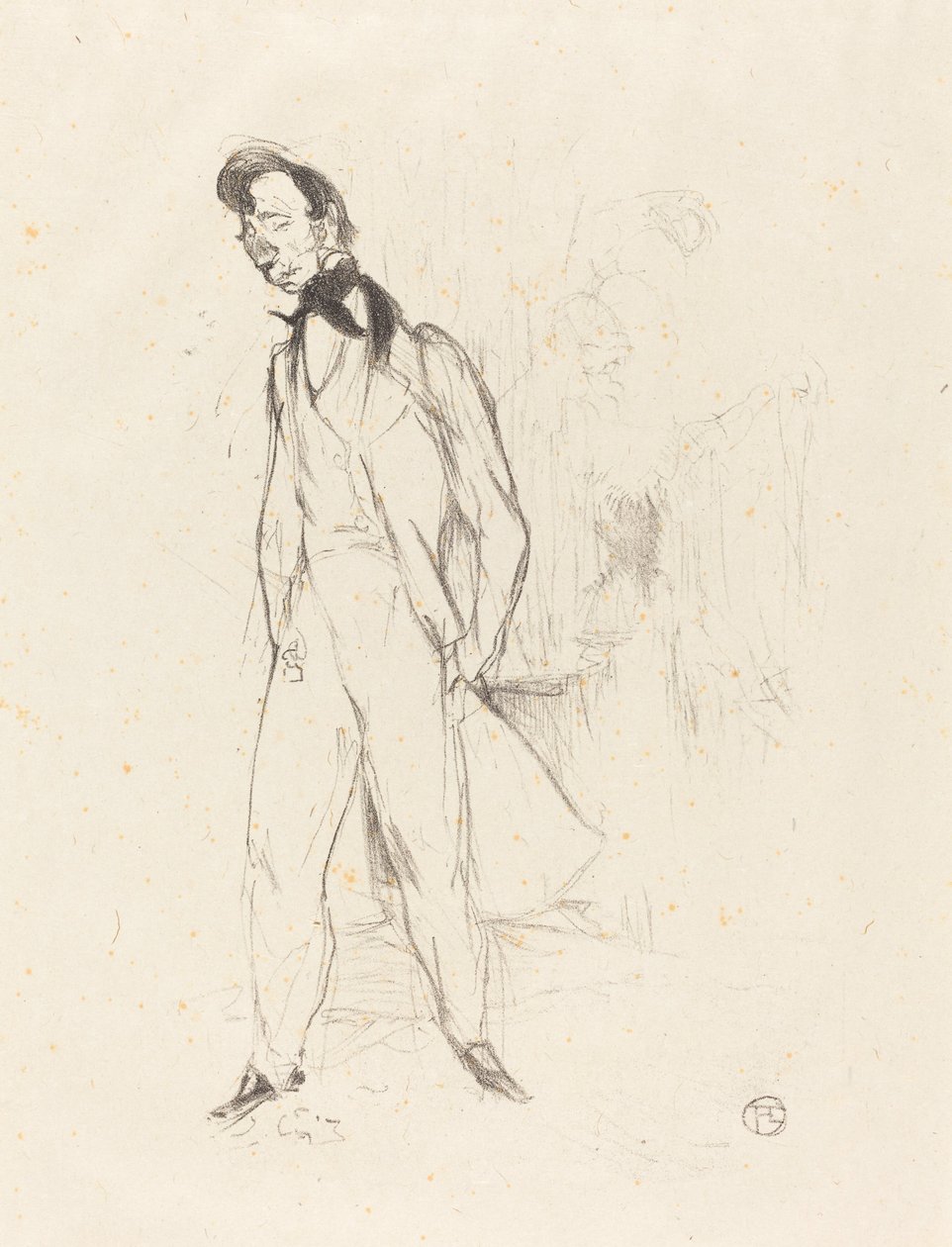 Adolphe o il giovane triste da Henri de Toulouse Lautrec