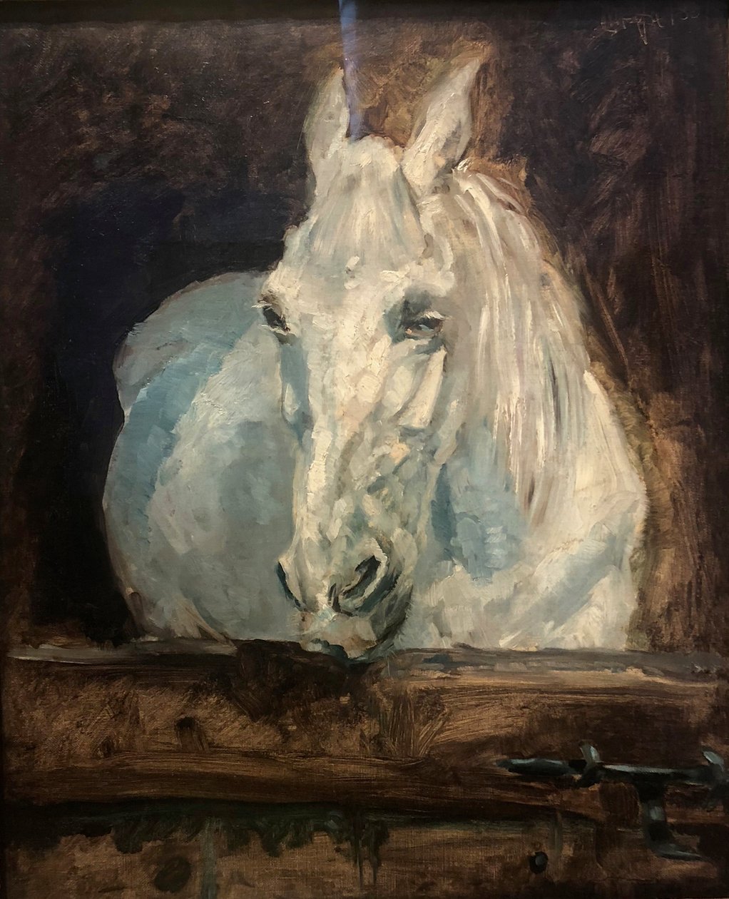 Albertina 2018 Henri de Toulouse-Lautrec La gazzella del cavallo bianco da Henri de Toulouse Lautrec