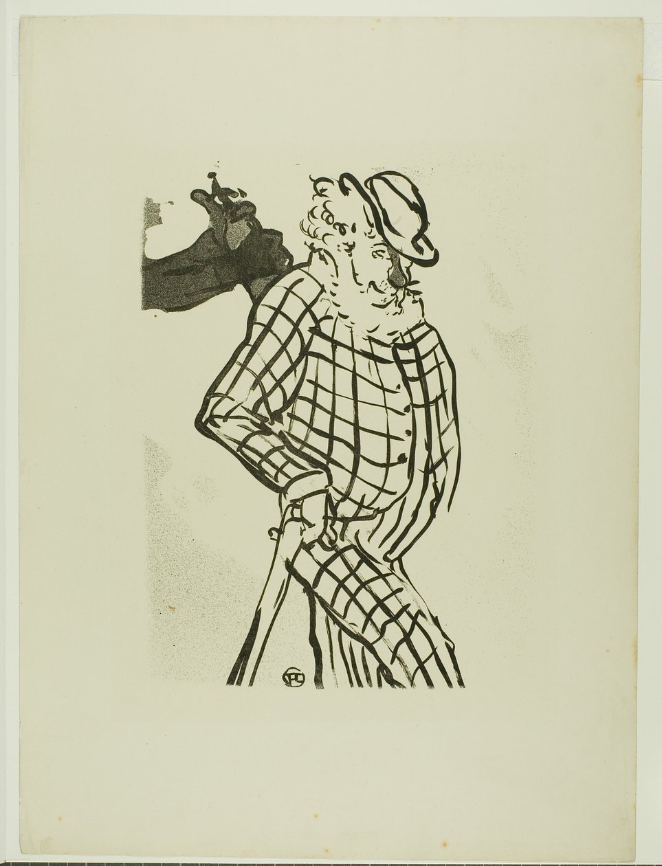Cantante americano, da Le Café-Concert da Henri de Toulouse Lautrec