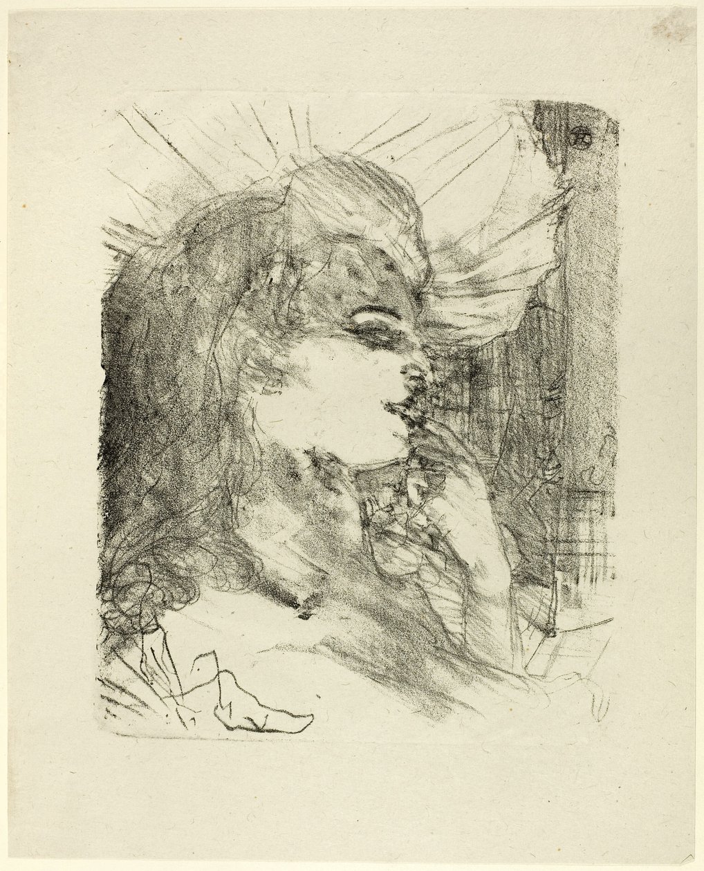Anna Held, da Treize Lithographies da Henri de Toulouse Lautrec