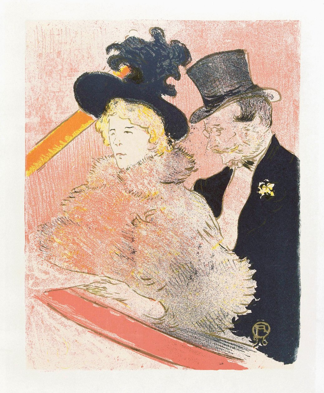 Ai Les Decadents. Poster di Toulouse-Lautrec. da Henri de Toulouse Lautrec