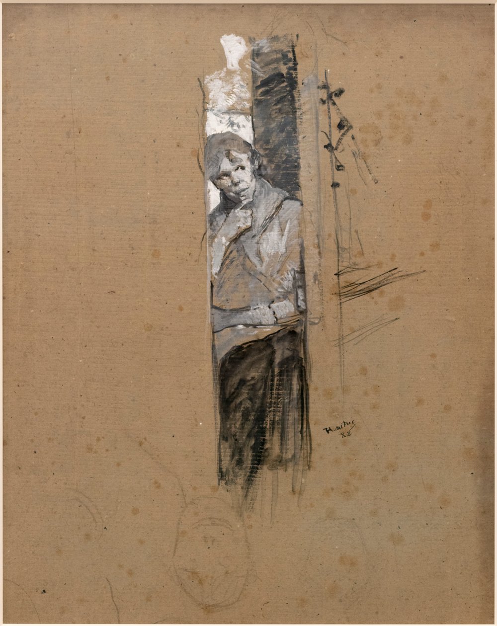 Nel backstage o la ballerina da Henri de Toulouse Lautrec
