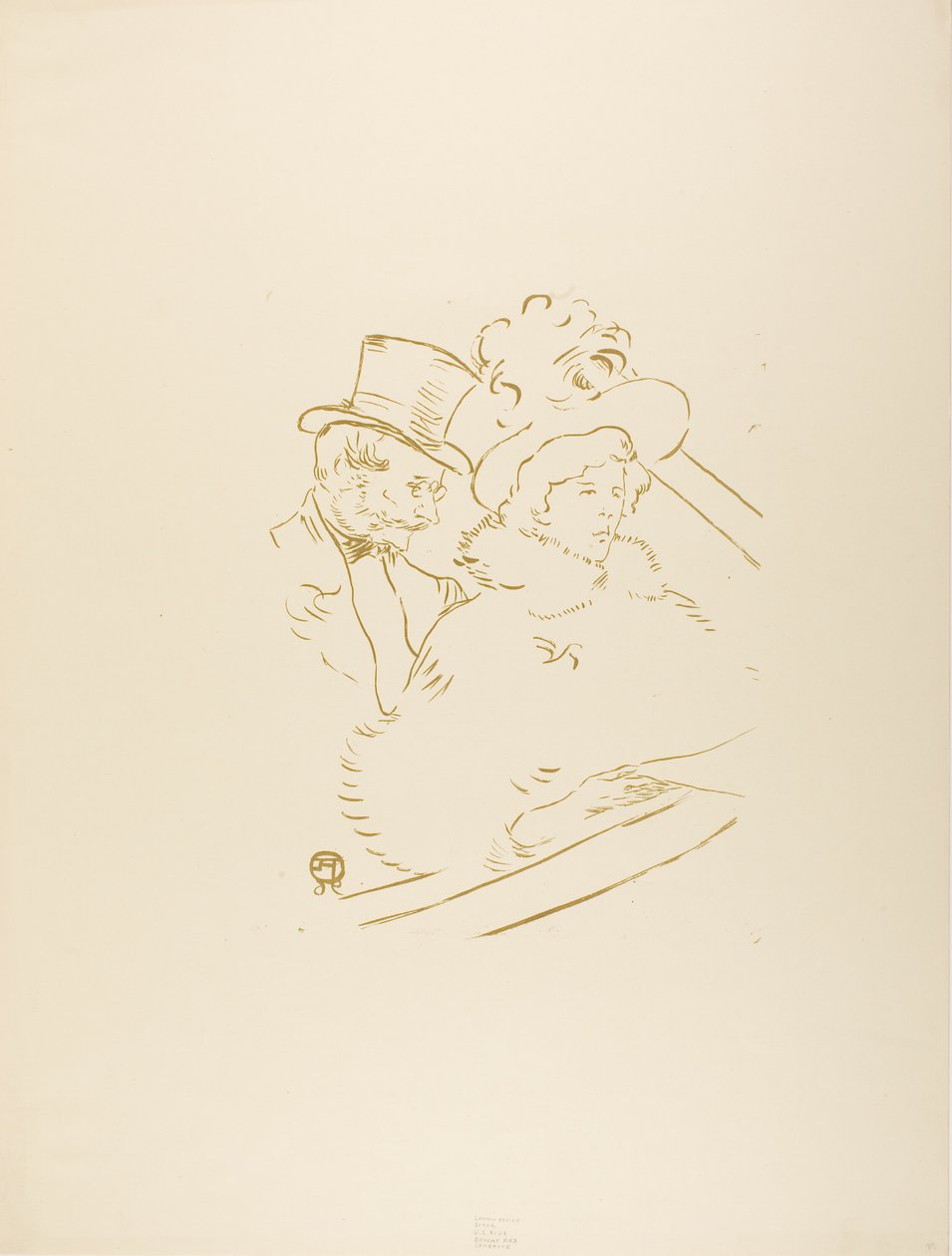 Al concerto da Henri de Toulouse Lautrec