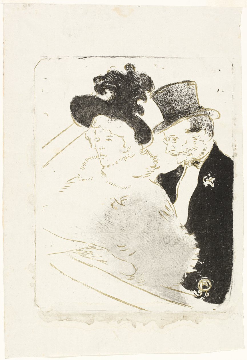 Al concerto da Henri de Toulouse Lautrec