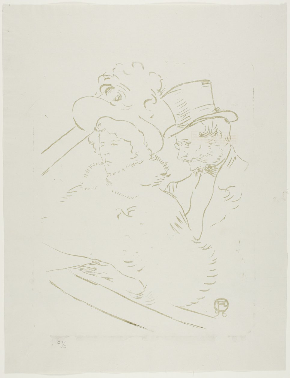 Al concerto da Henri de Toulouse Lautrec