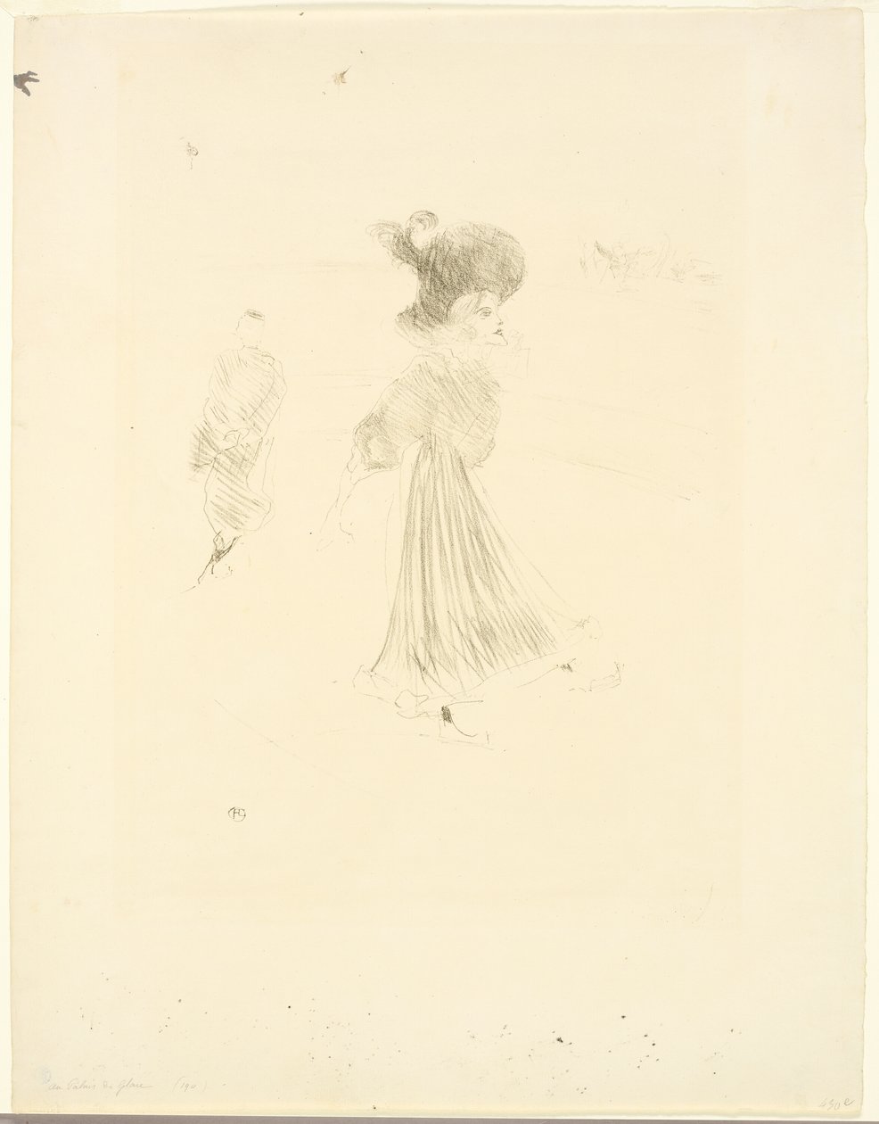 Al Palazzo di Ghiaccio da Henri de Toulouse Lautrec