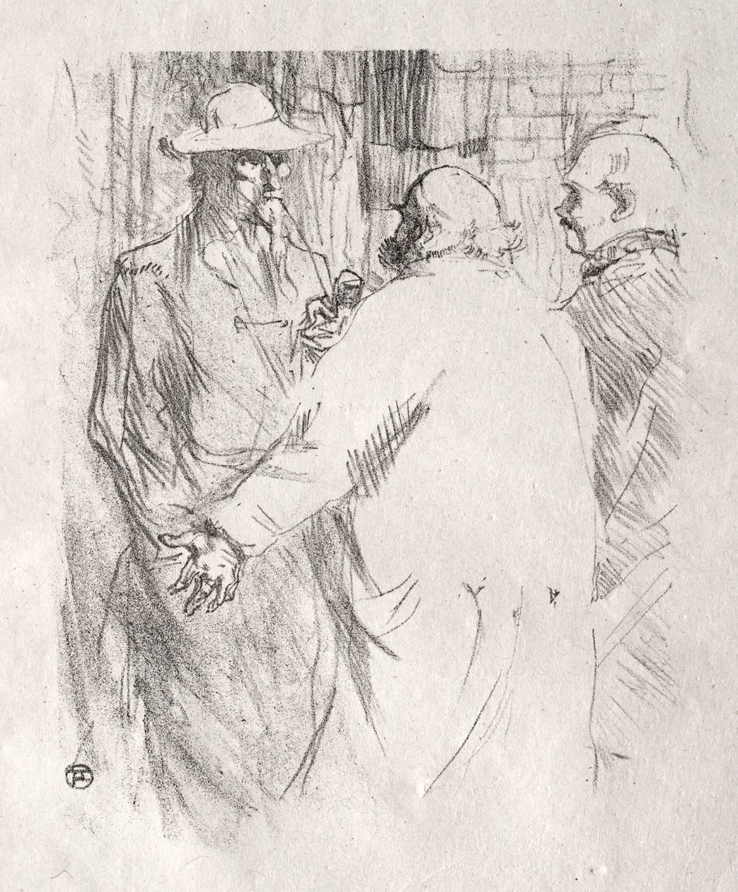 Ai piedi del Sinai: Clemenceau a Busk da Henri de Toulouse Lautrec