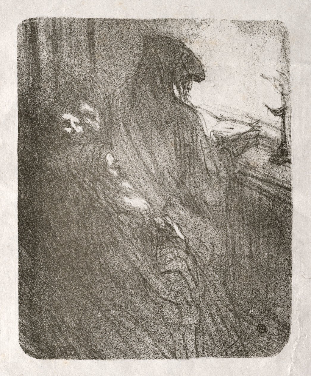 Ai piedi del Sinai: La preghiera degli ebrei polacchi, 1898 da Henri de Toulouse Lautrec