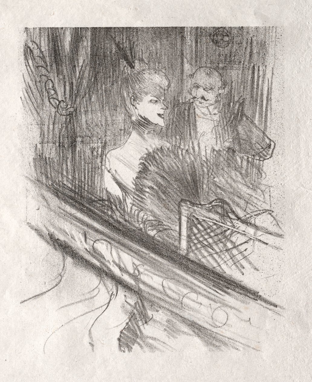 Ai piedi del Sinai: Il Barone Mosè da Henri de Toulouse Lautrec