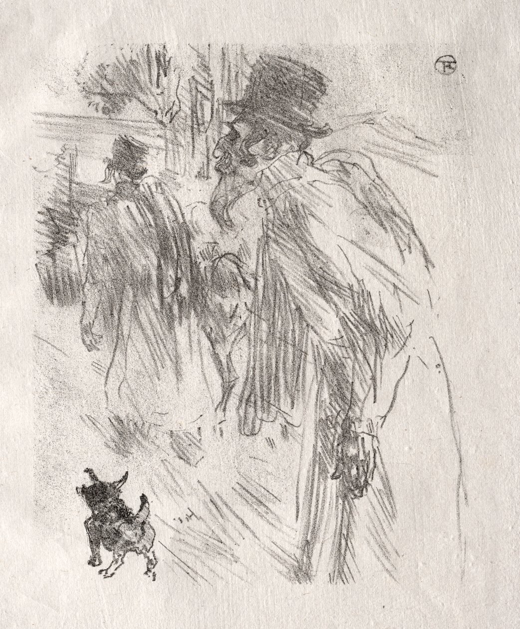 Ai piedi del Sinai: Gli ebrei polacchi, Carlsbad da Henri de Toulouse Lautrec