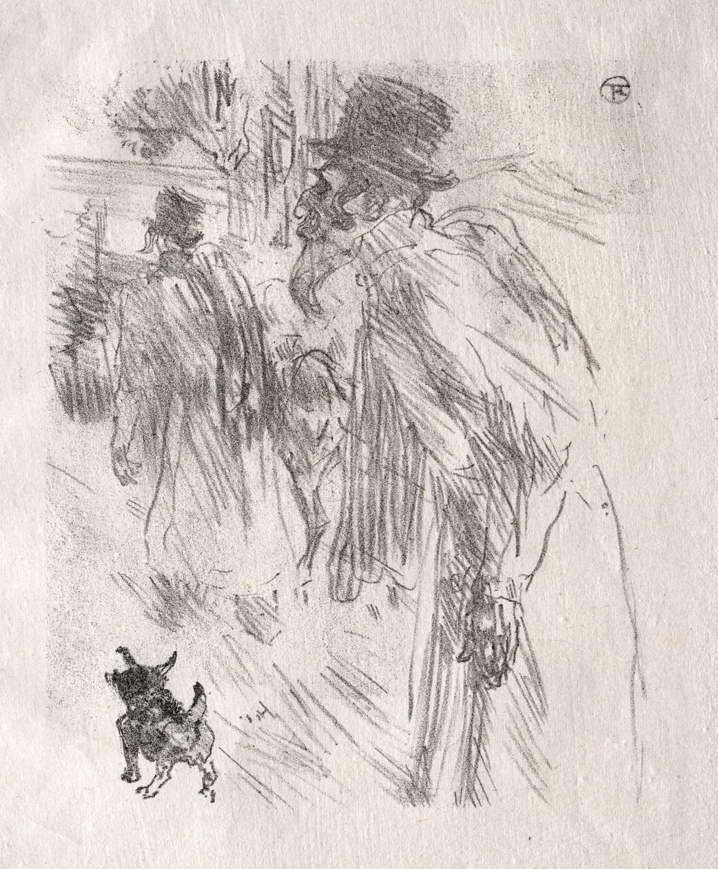 Ai piedi del Sinai: Gli ebrei polacchi, Carlsbad, 1898 da Henri de Toulouse Lautrec