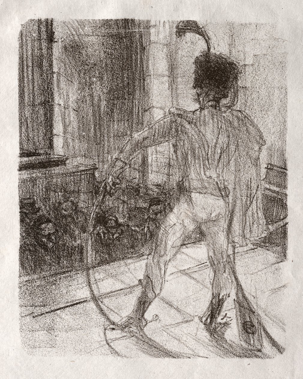 Ai piedi del Sinai: Schlomé Fuss alla Sinagoga da Henri de Toulouse Lautrec