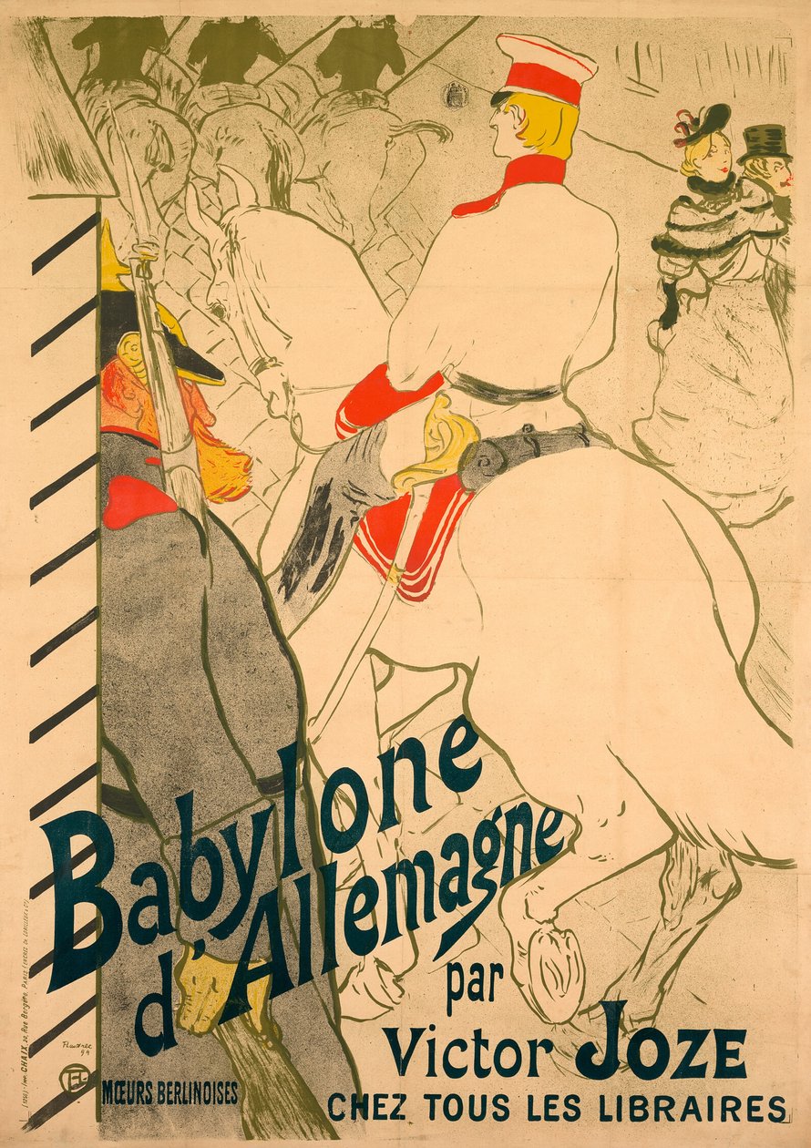 Babilonia in Germania da Henri de Toulouse Lautrec