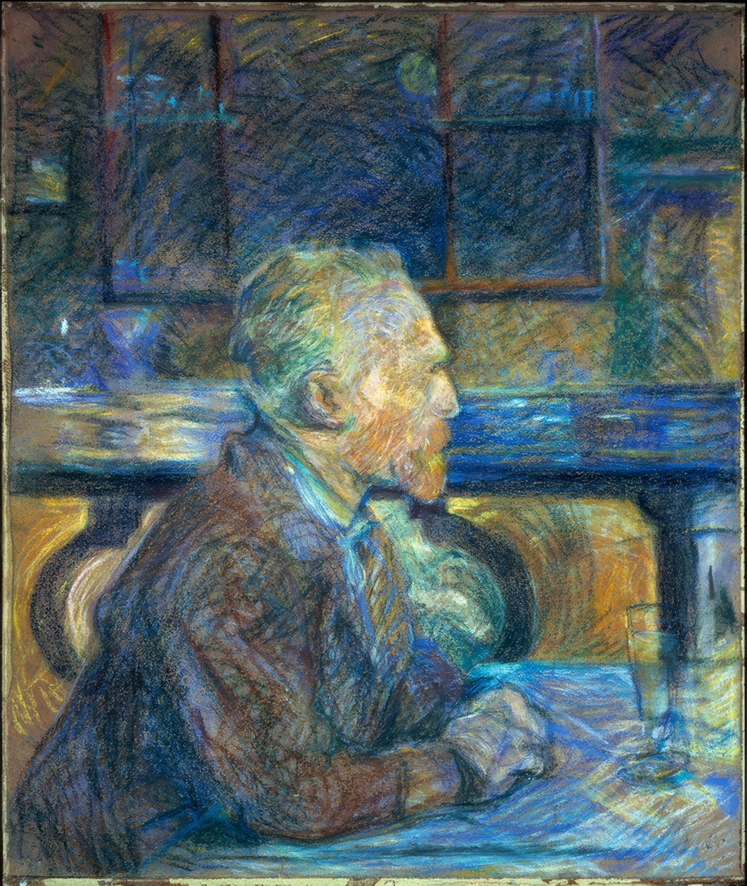 Ritratto di Vincent van Gogh da Henri de Toulouse Lautrec