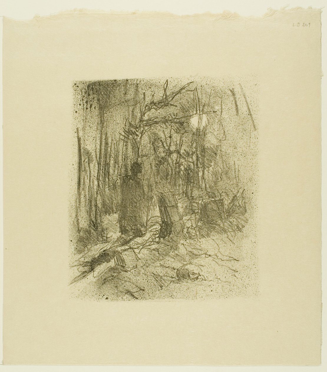 Cimitero di Busk, da Au Pied du Sinaï da Henri de Toulouse-Lautrec