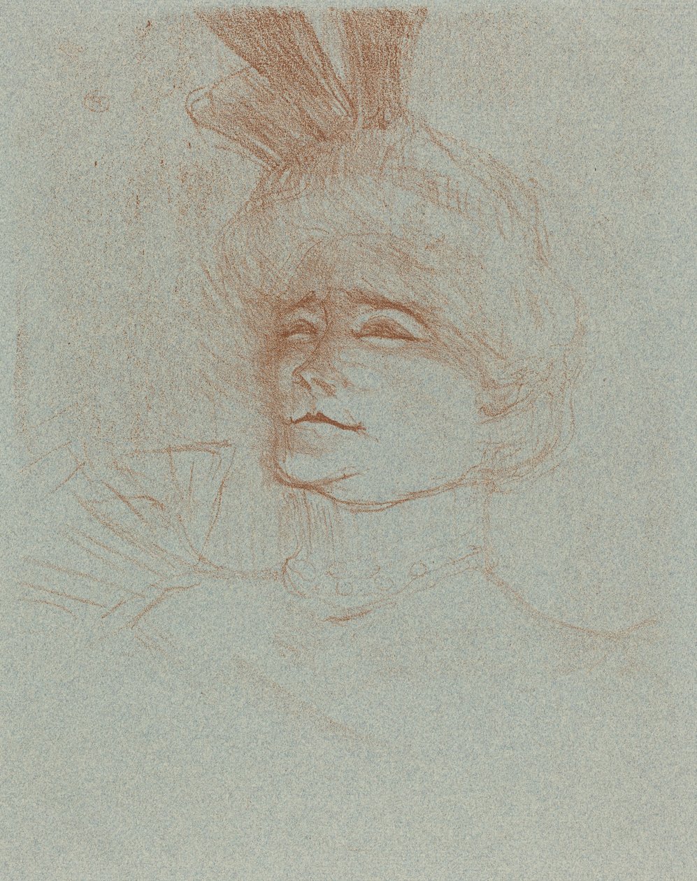 Busto di Mlle. Marcelle Lender, Tre Quarti da Henri de Toulouse Lautrec