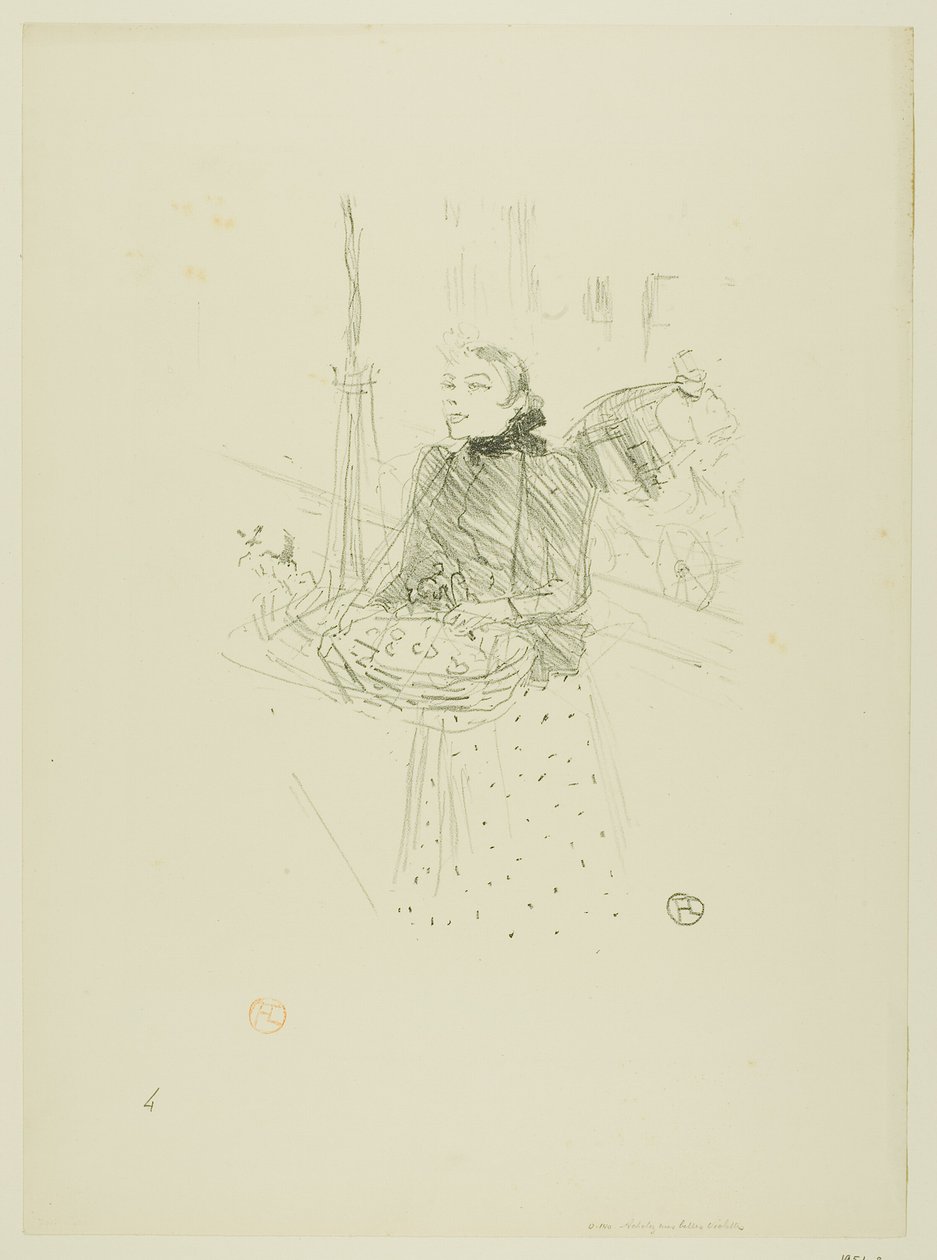 Compra le mie belle violette, da Mélodies de Désiré Dihau da Henri de Toulouse Lautrec