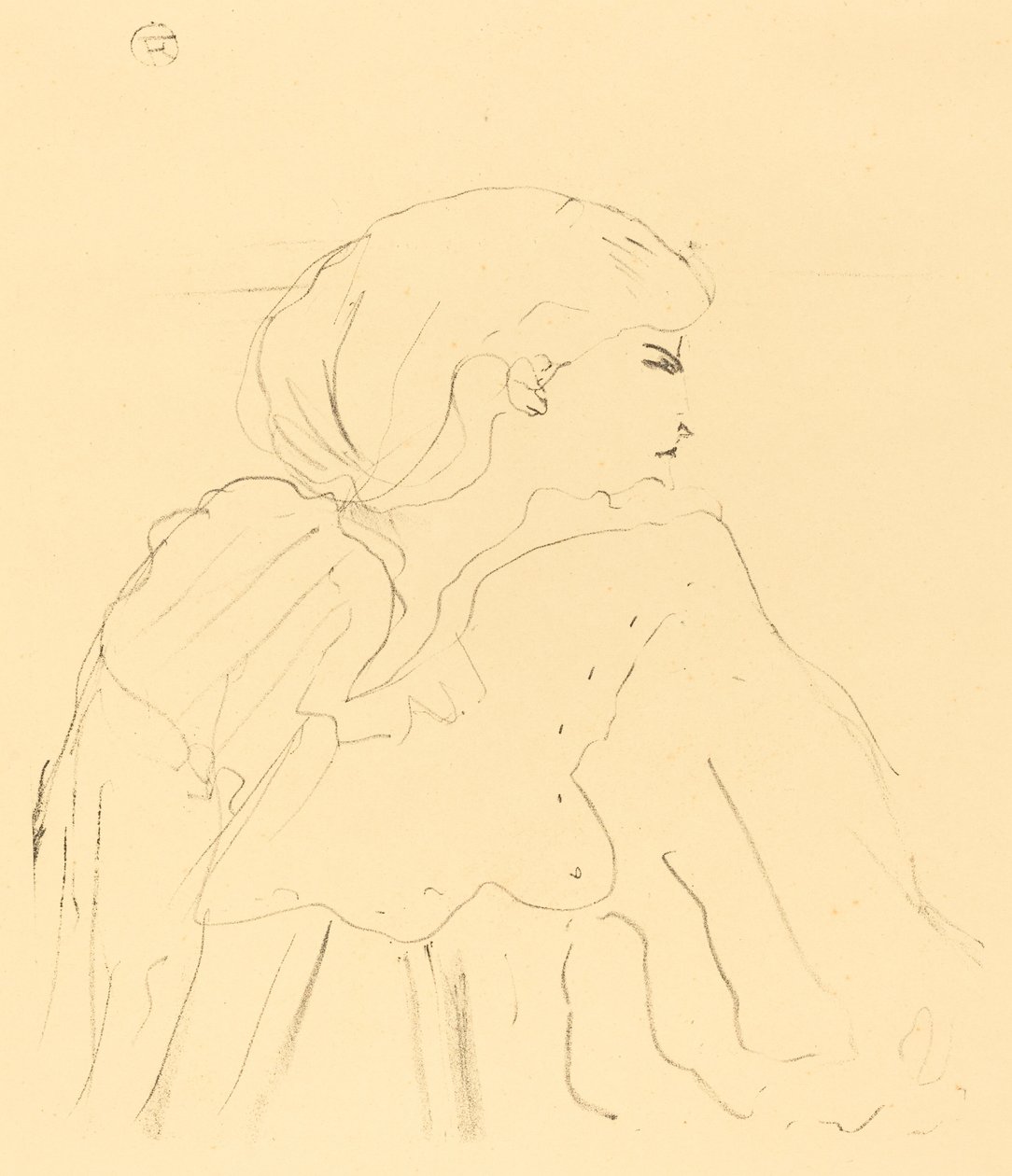 Cassive, 1896 da Henri de Toulouse Lautrec