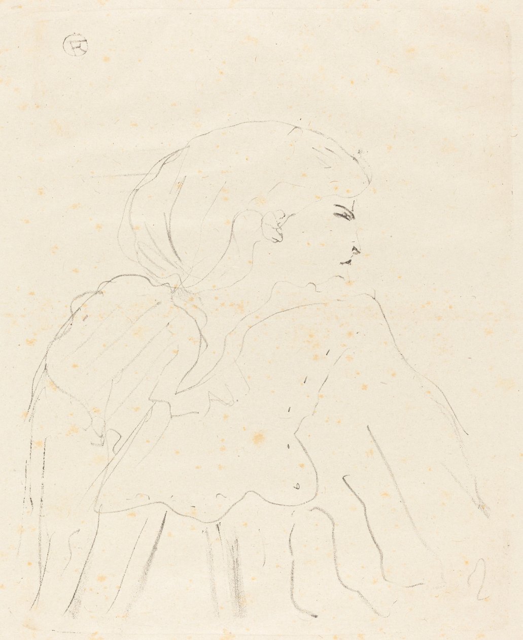 Cassive, 1896 da Henri de Toulouse Lautrec