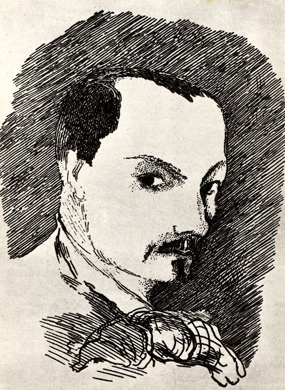 Charles Baudelaire 1821-1867 da Henri de Toulouse Lautrec