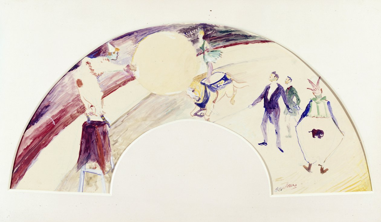 Scena circense da Henri de Toulouse Lautrec