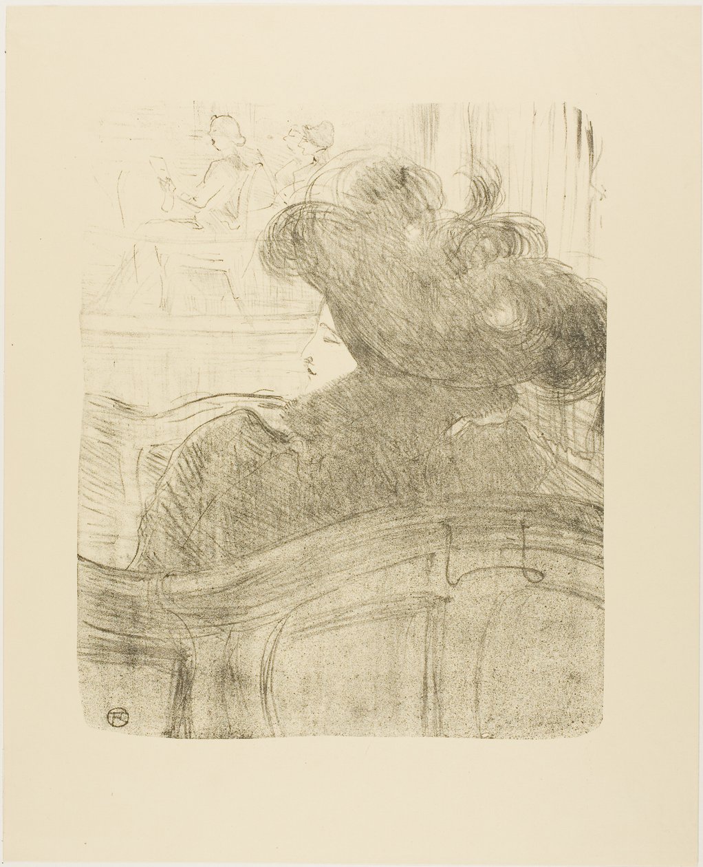 Cléo de Mérode, da Tredici Litografie da Henri de Toulouse Lautrec