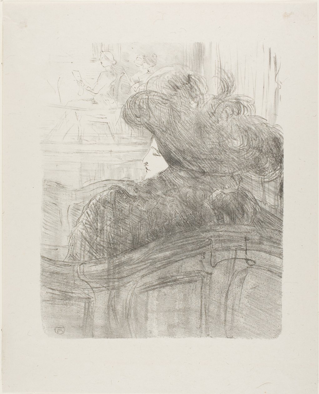 Cléo de Mérode, da Treize Lithographies da Henri de Toulouse Lautrec