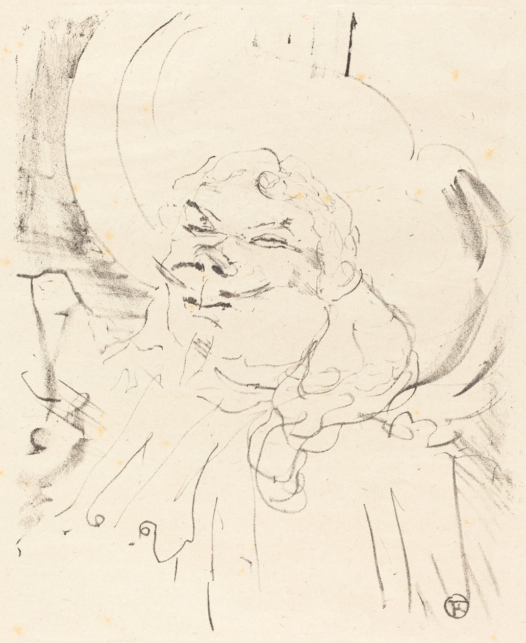 Coquelin il Vecchio (Coquelin ainé) da Henri de Toulouse Lautrec
