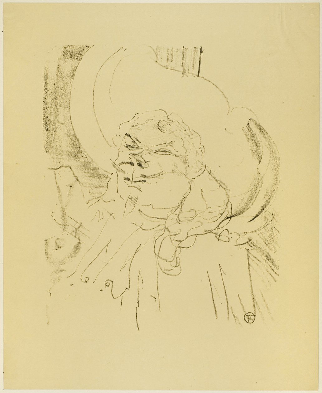 Coquelin il Vecchio, da Treize Lithographies da Henri de Toulouse Lautrec