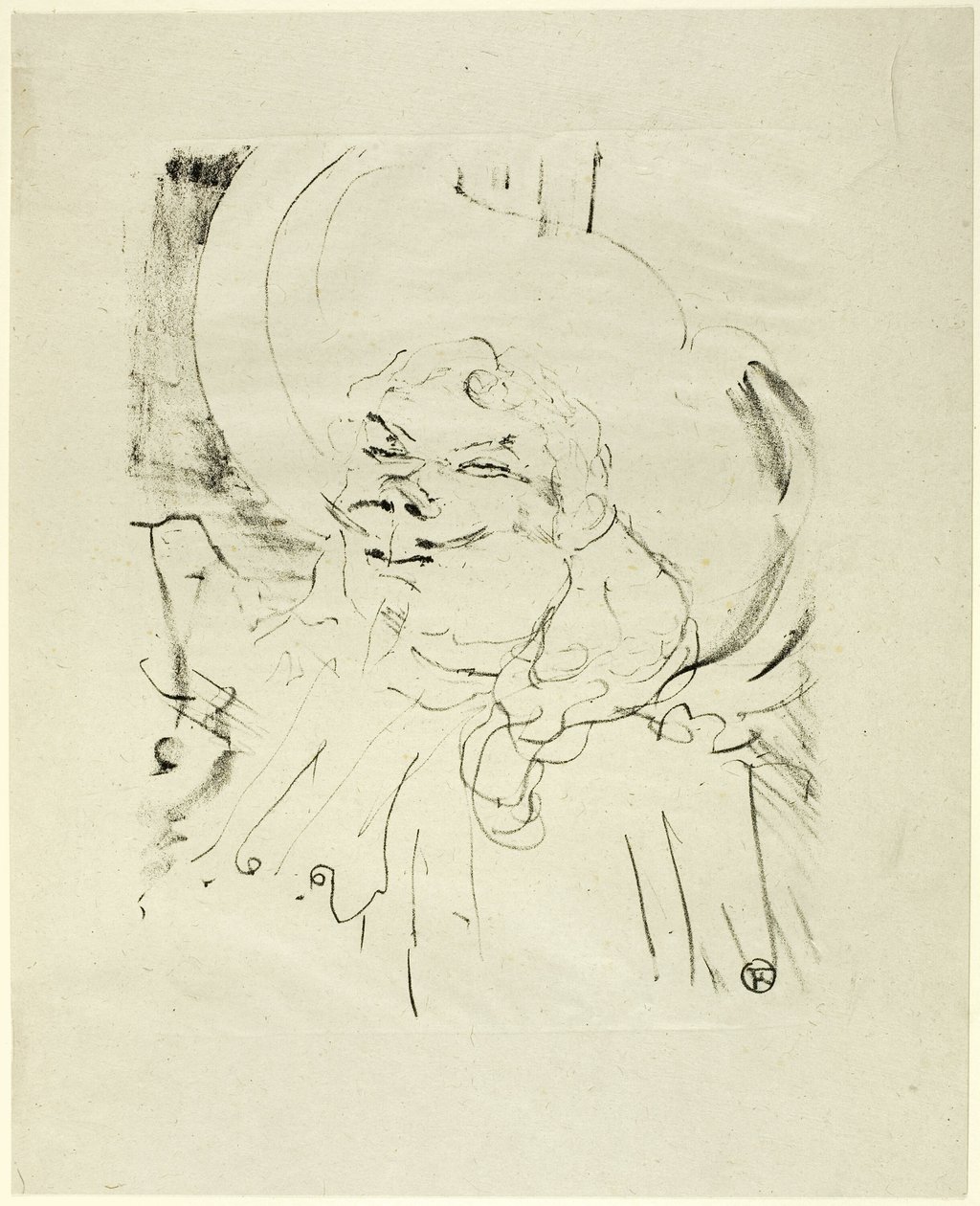 Coquelin il Vecchio, da Treize Lithographies da Henri de Toulouse Lautrec