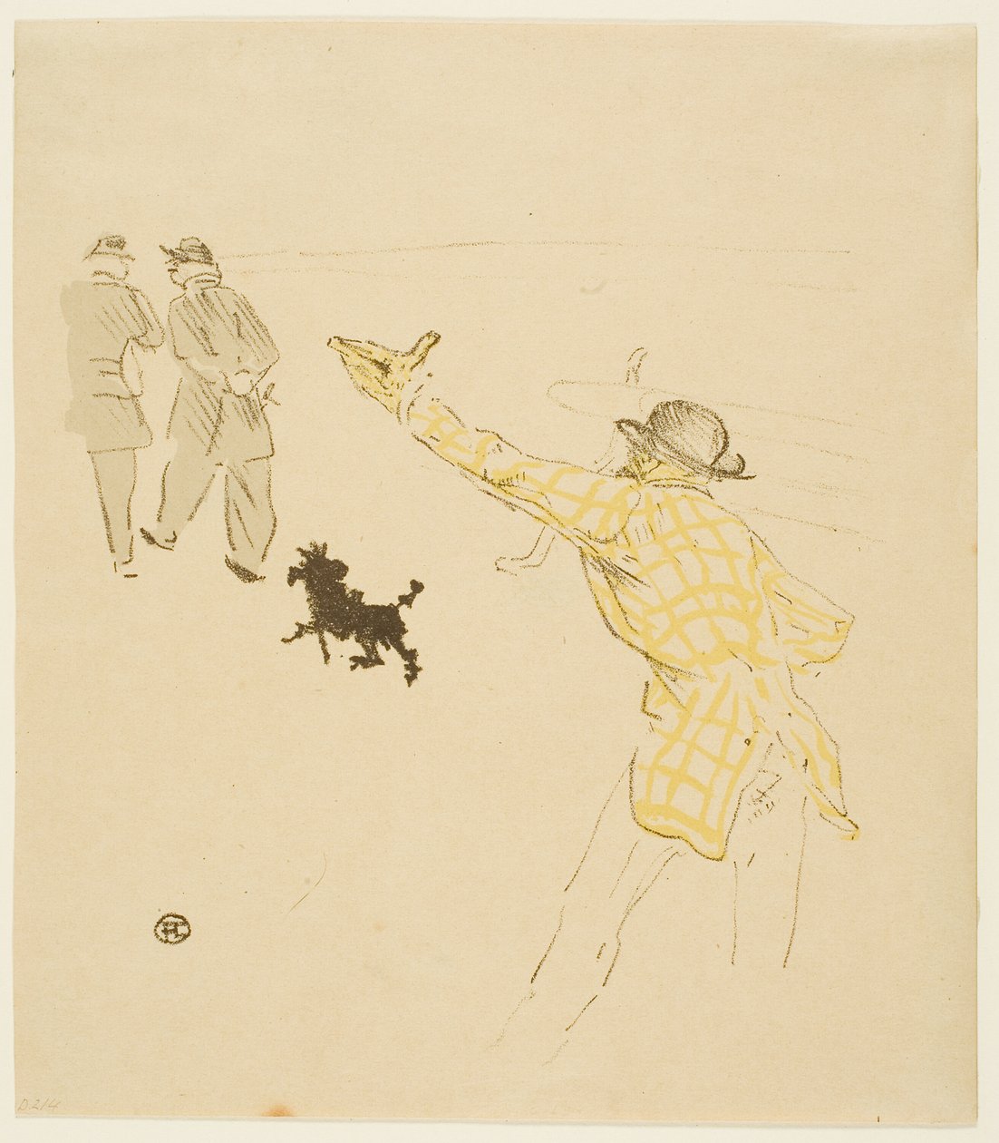 Copertina per Le Fardeau de la Liberté da Henri de Toulouse Lautrec