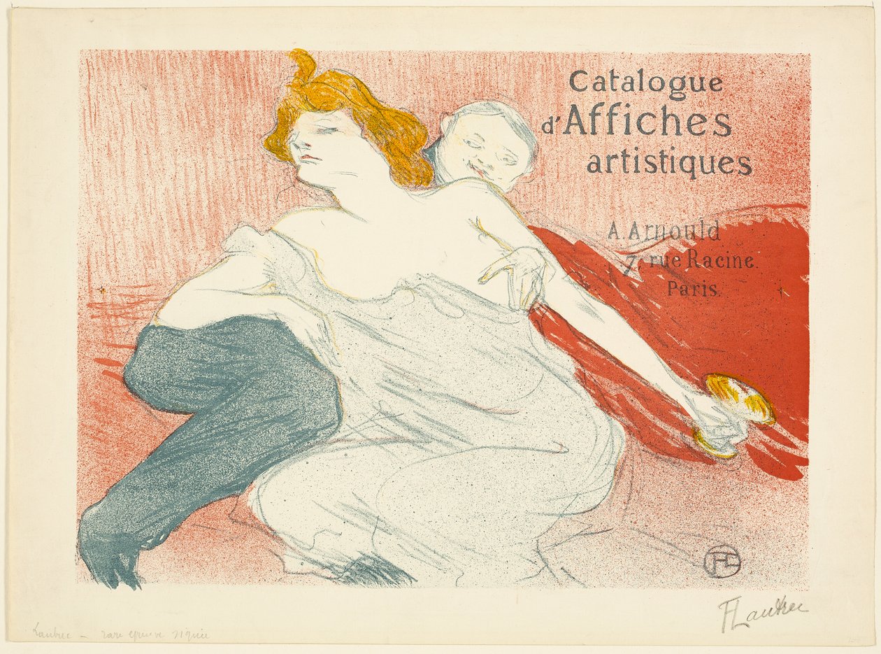 Dissolutezza (seconda tavola) da Henri de Toulouse Lautrec