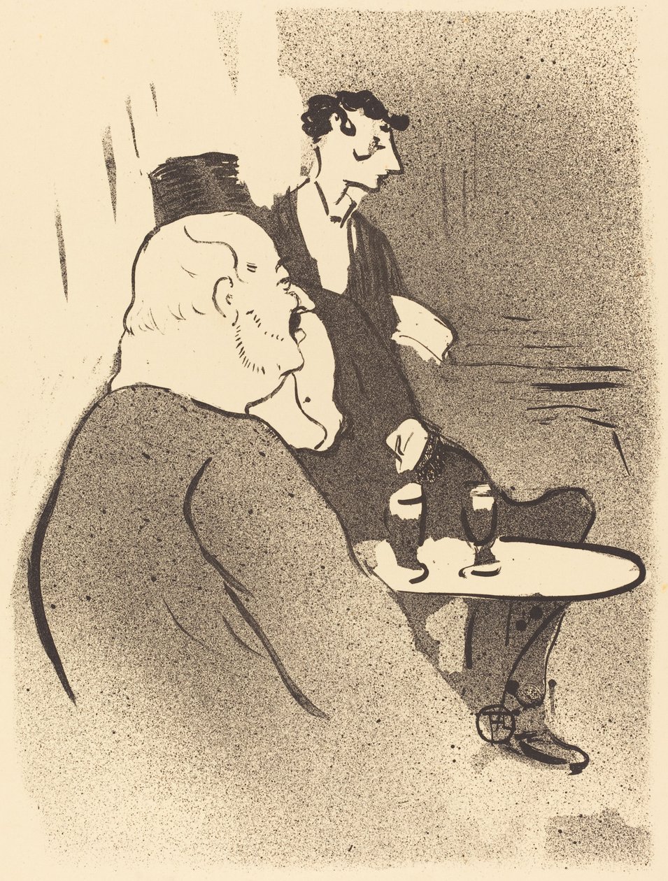 Ducarre agli Ambasciatori (Ducarre aux ambassadeurs) da Henri de Toulouse Lautrec