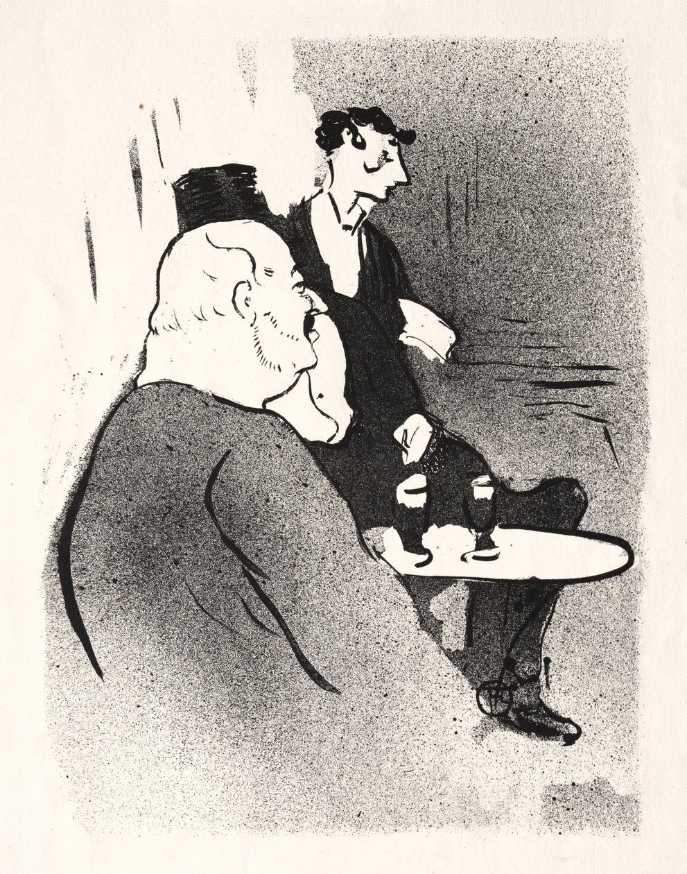 Ducarre agli ambasciatori da Henri de Toulouse Lautrec