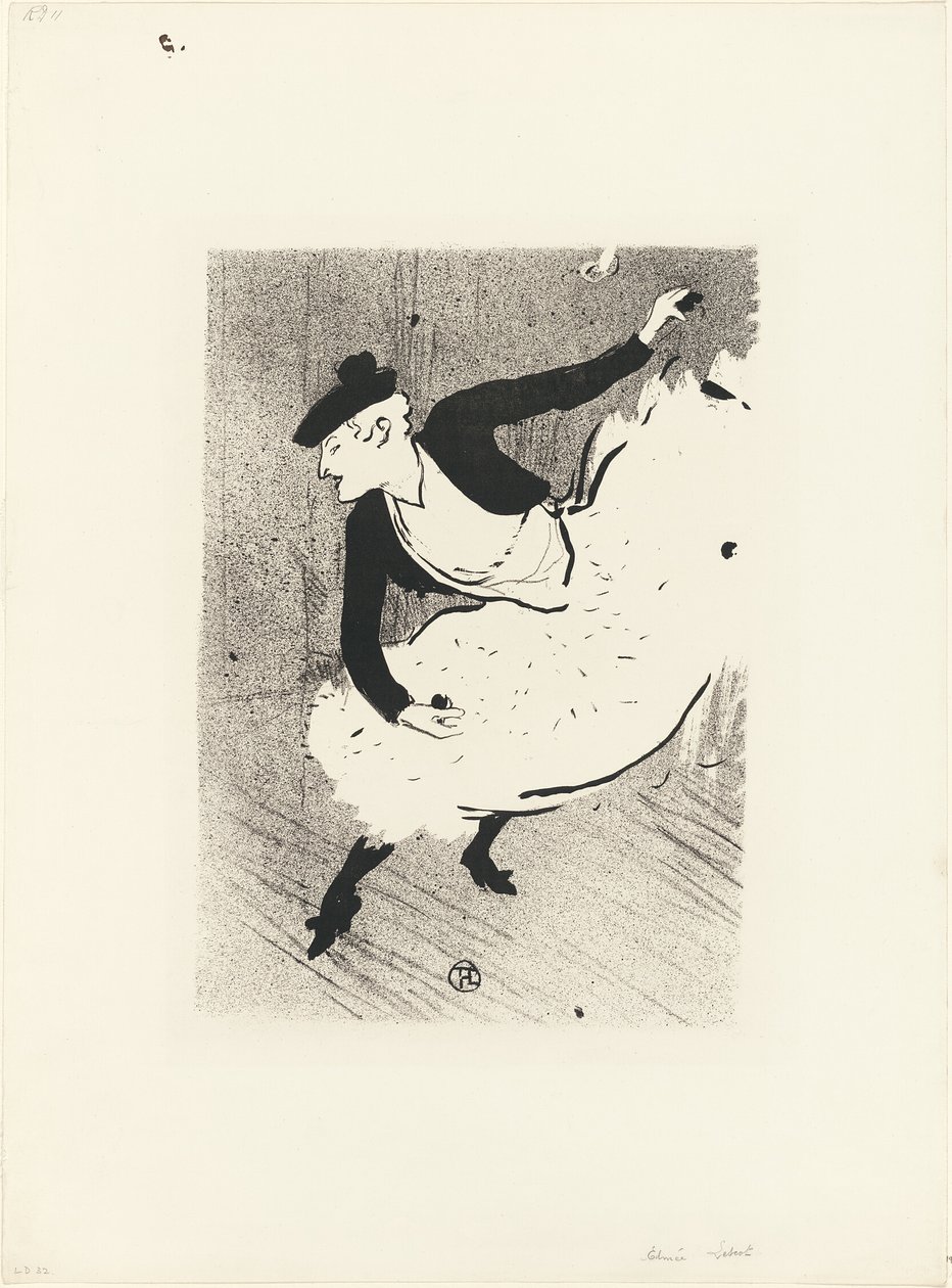 Edmée Lescot, da Le Café-Concert da Henri de Toulouse Lautrec