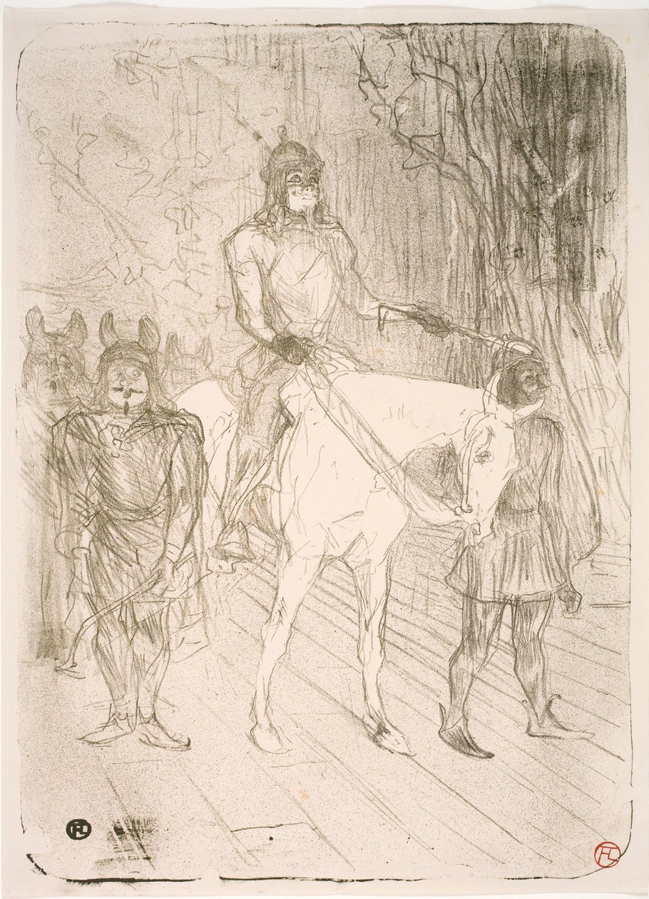 Entrata di Brasseur, in Chilpéric da Henri de Toulouse Lautrec