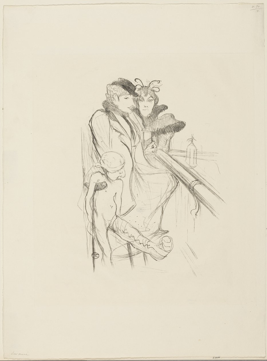 Eros bagnato da Henri de Toulouse Lautrec