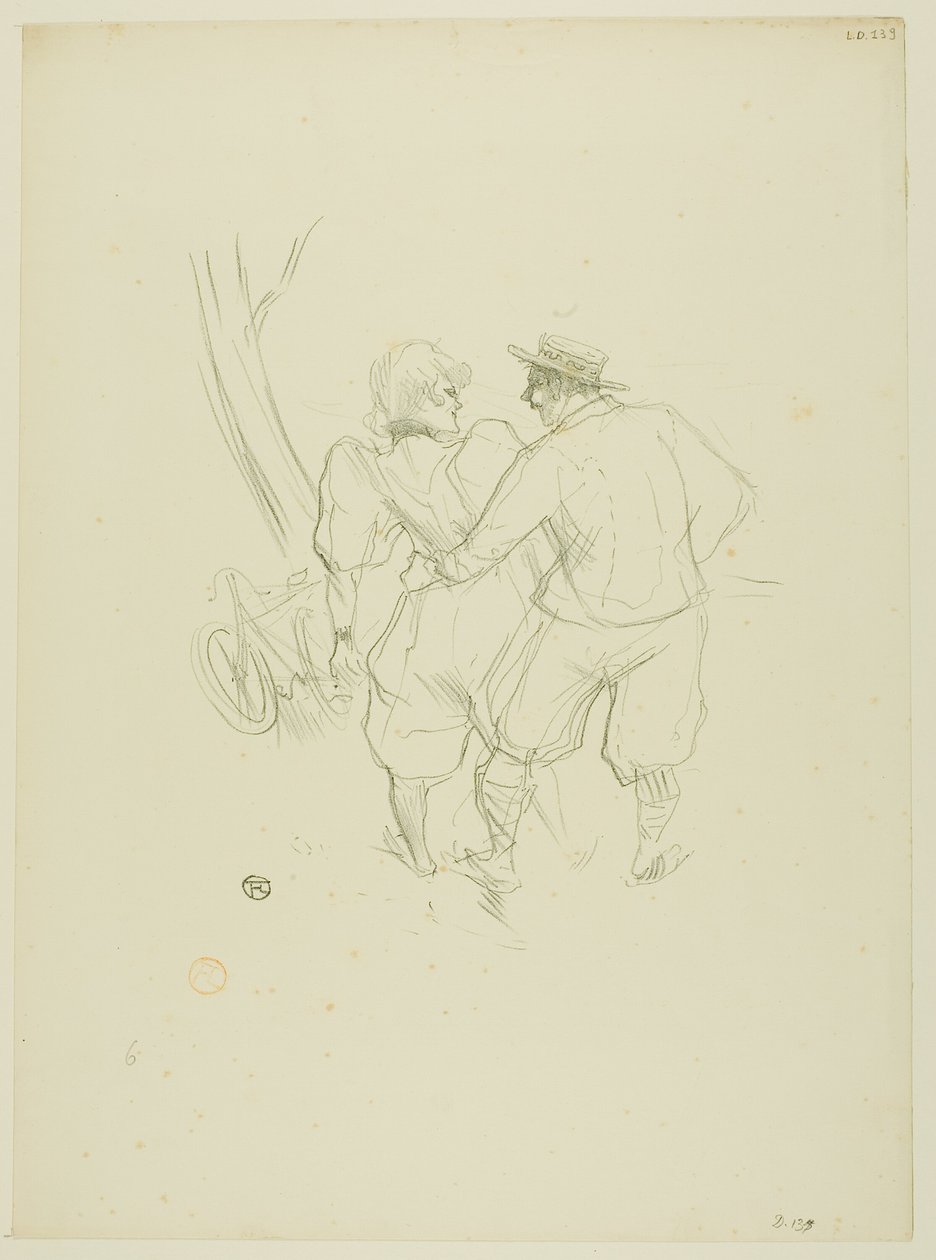 Floréal, da Mélodies de Désiré Dihau da Henri de Toulouse Lautrec