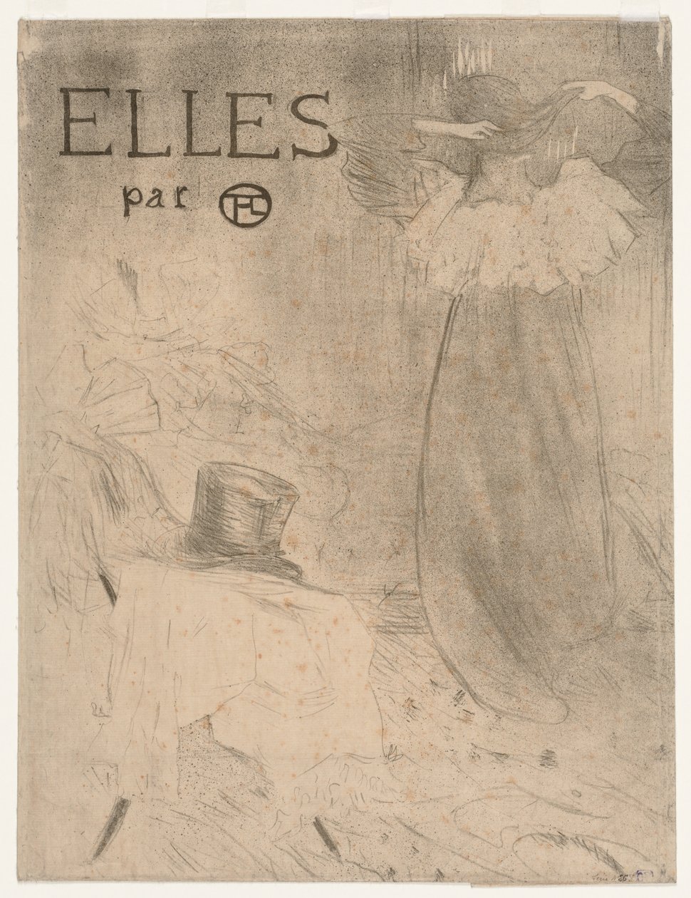 Cartella per Frontespizio di Elles da Henri de Toulouse Lautrec