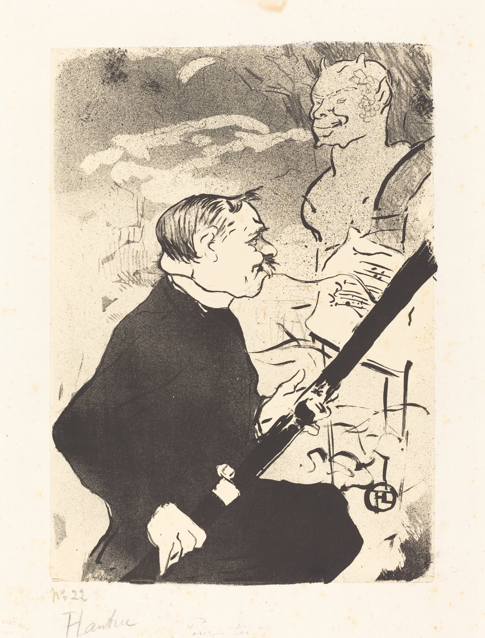 Per Te Pour toi!..., 1893 da Henri de Toulouse Lautrec