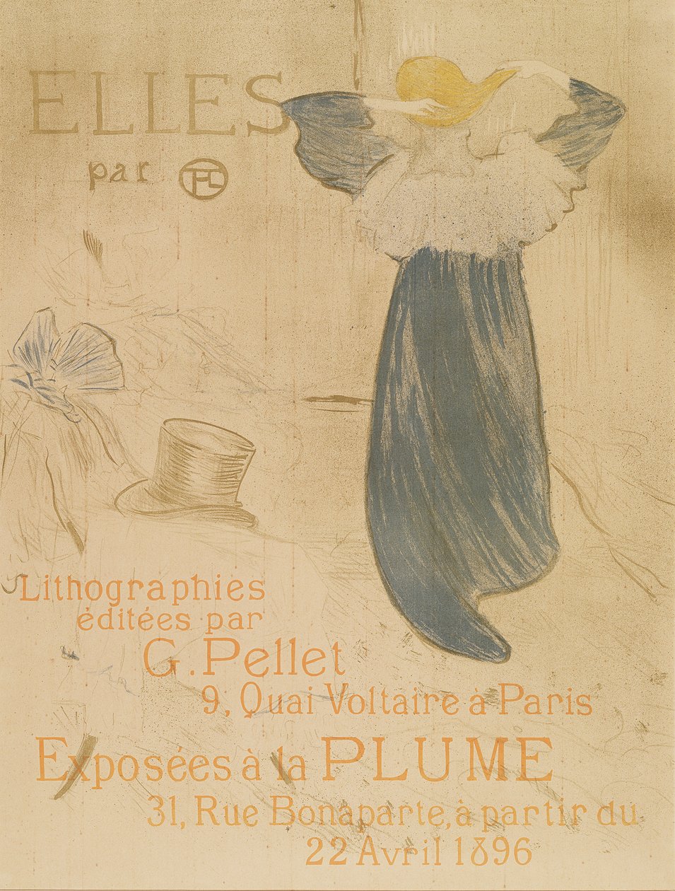 Frontespizio per Elles da Henri de Toulouse Lautrec
