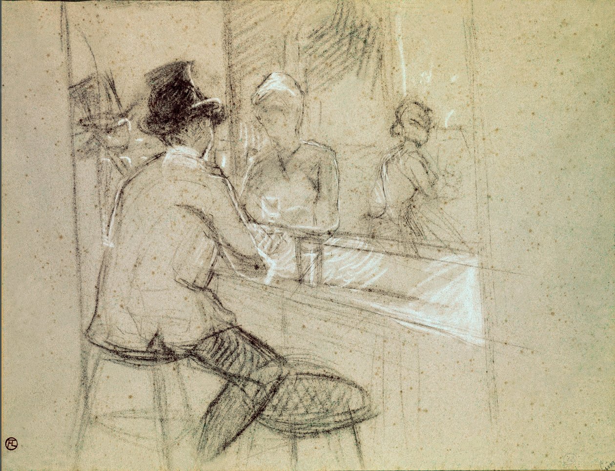 Cocktail di Gin da Henri de Toulouse Lautrec