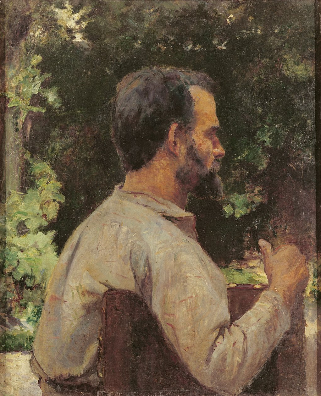 Testa di un uomo, Monsieur Etienne Devismes da Henri de Toulouse Lautrec