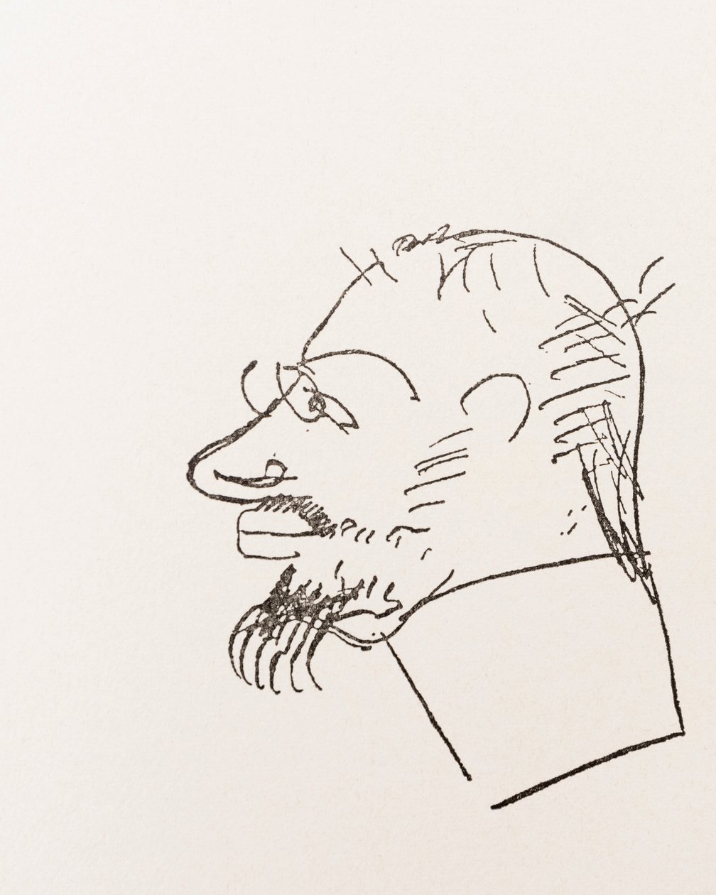 Henri Toulouse-Lautrec. Autoritratto. da Henri de Toulouse Lautrec