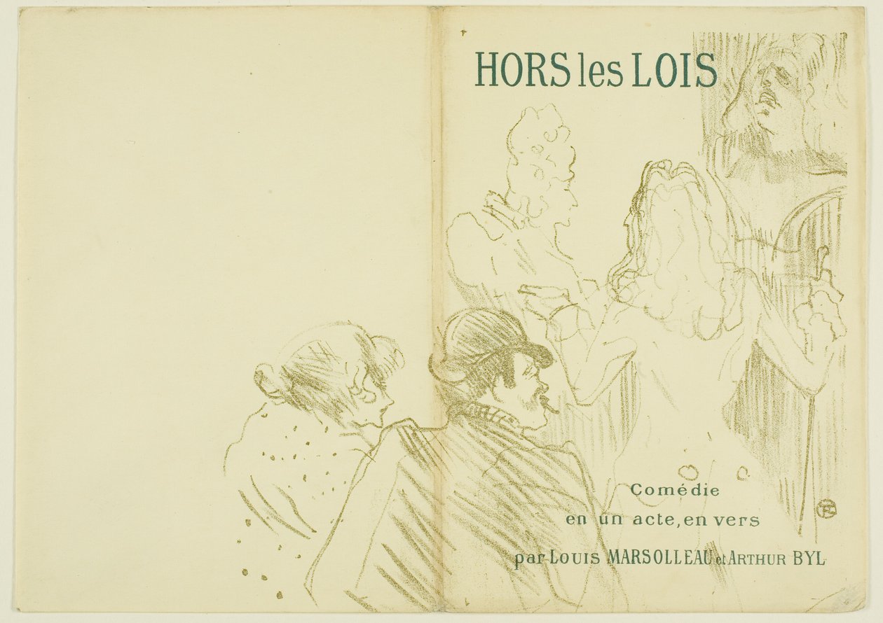 Omaggio a Molière da Henri de Toulouse Lautrec