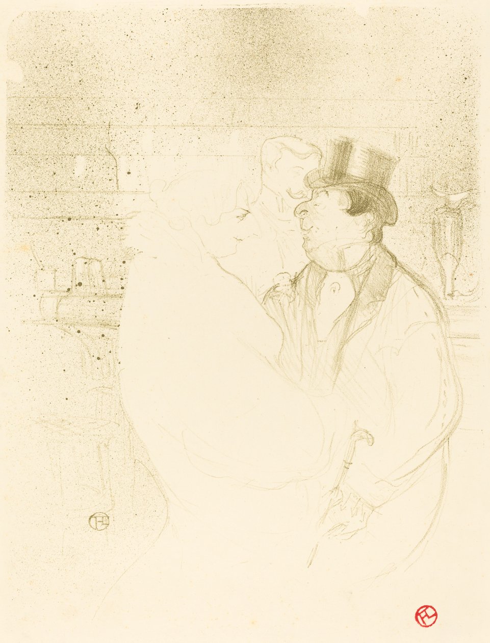 Ida Heath al bar da Henri de Toulouse Lautrec