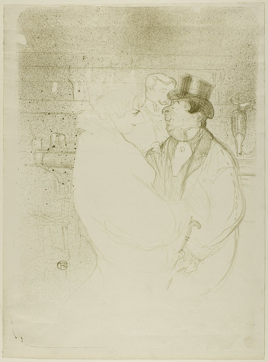 Ida Heath al Bar da Henri de Toulouse Lautrec