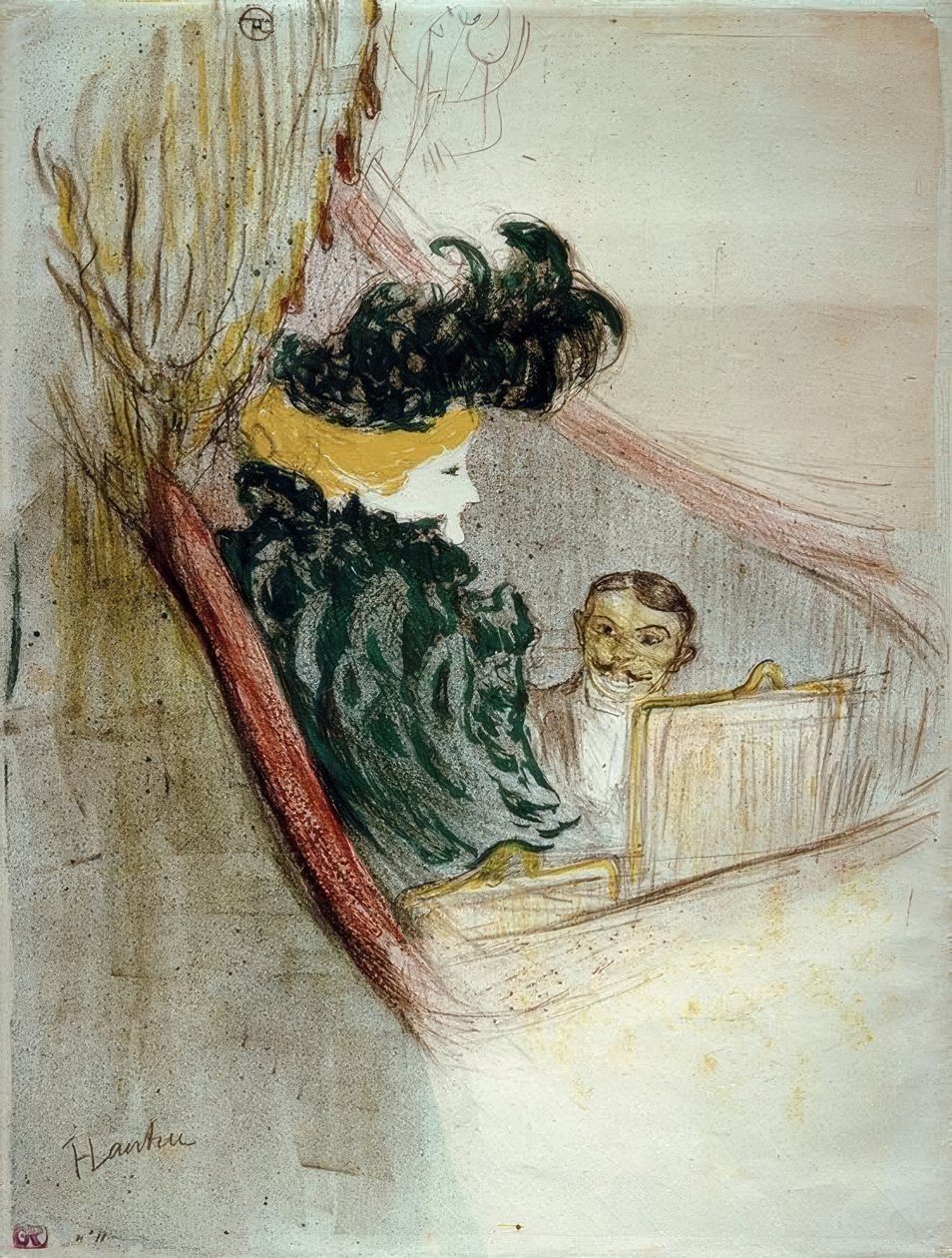 Idillio principesco da Henri de Toulouse Lautrec
