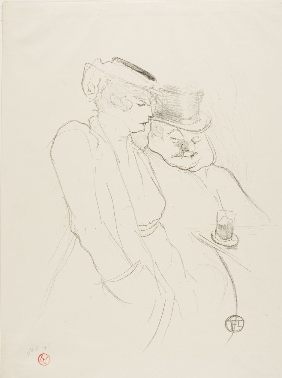 Nei loro quaranta da Henri de Toulouse Lautrec