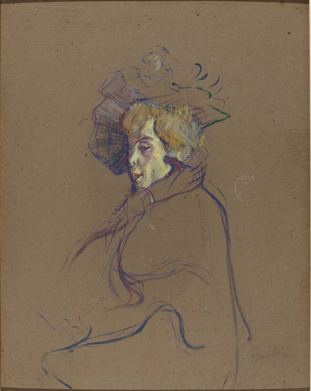 Jane Avril da Henri de Toulouse Lautrec